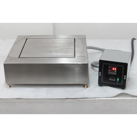 Wenseco Hot Plate, Industrial Hi Temp 1000F 12"x12" SS Plate, Digital Control HP1212YH